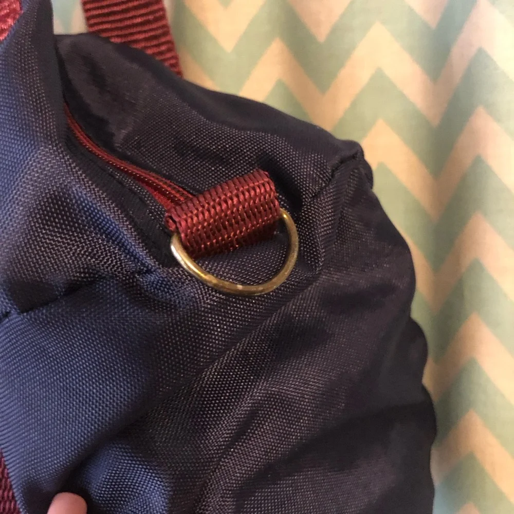 Vintage Sasson nylon travel duffel bag